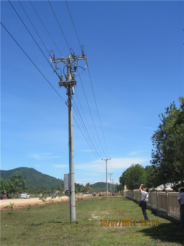 Aktueller Firmenfall über COMBODIA im Jahre 2010, ländliches Energie-Netzverbesserungsprojekt in Provice von Battambang