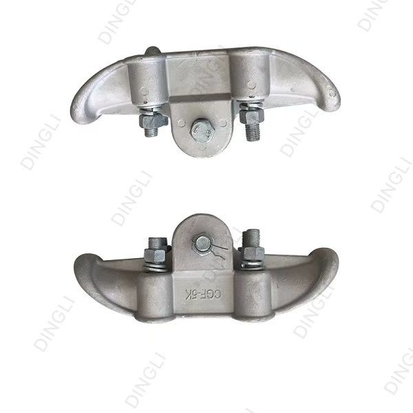 Transmission Power Line Hardware Fittings Aluminum Opgw Cable Suspension Clamp